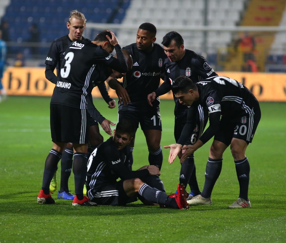 Kasımpaşa - Beşiktaş maçından kareler - Görsel 16