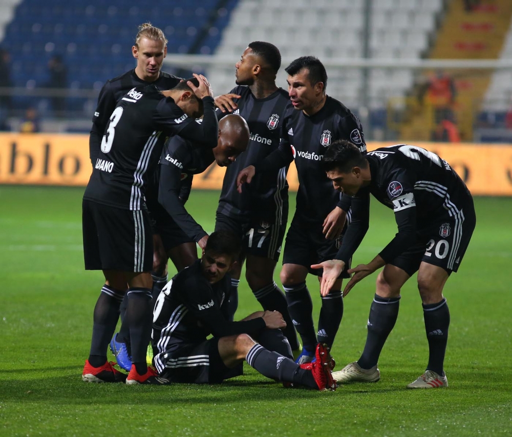 Kasımpaşa - Beşiktaş maçından kareler - Görsel 17