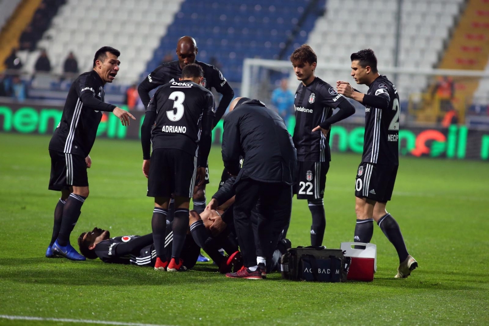 Kasımpaşa - Beşiktaş maçından kareler - Görsel 18