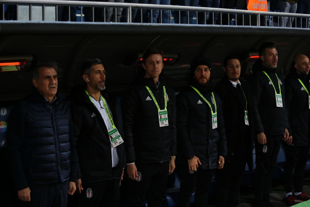 Kasımpaşa - Beşiktaş maçından kareler - Görsel 2