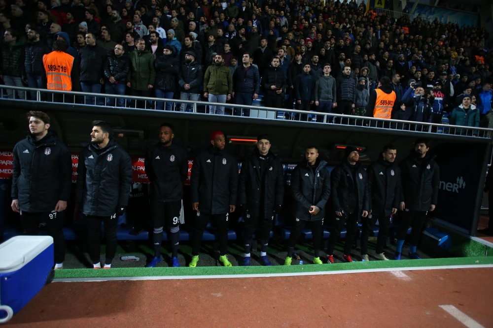 Kasımpaşa - Beşiktaş maçından kareler - Görsel 4