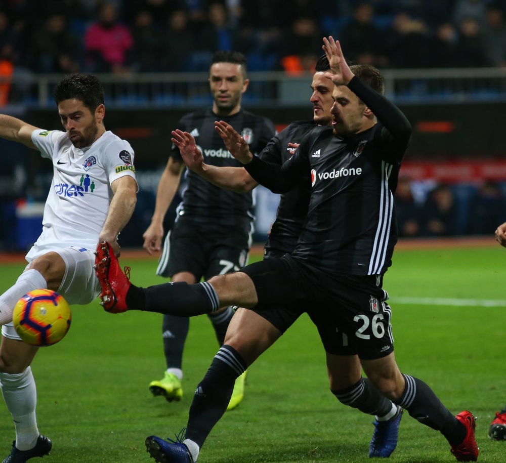 Kasımpaşa - Beşiktaş maçından kareler - Görsel 7