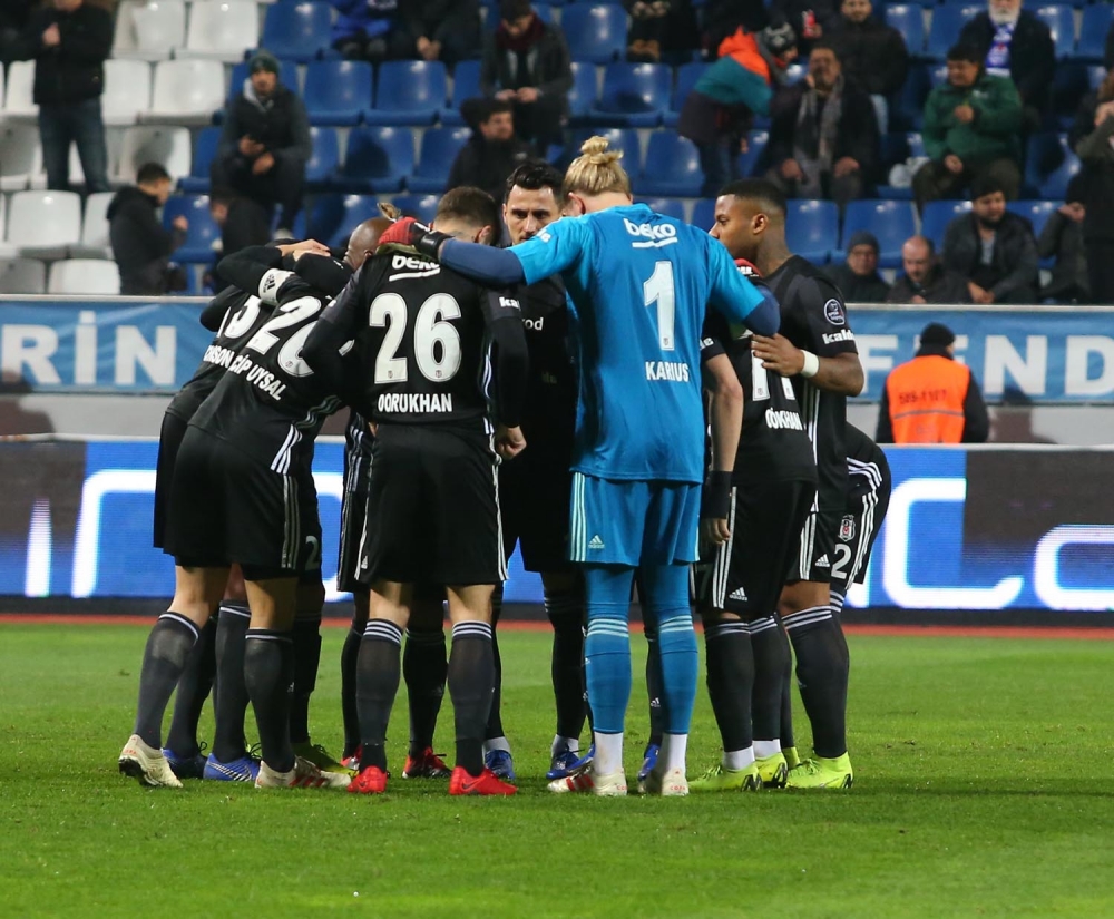 Kasımpaşa - Beşiktaş maçından kareler - Görsel 9