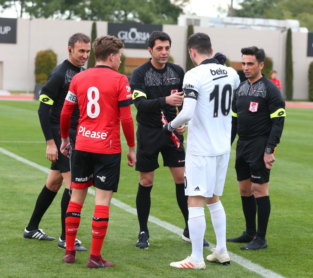 İşte Beşiktaş'ın ilk hazırlık maçından kareler - Görsel 13