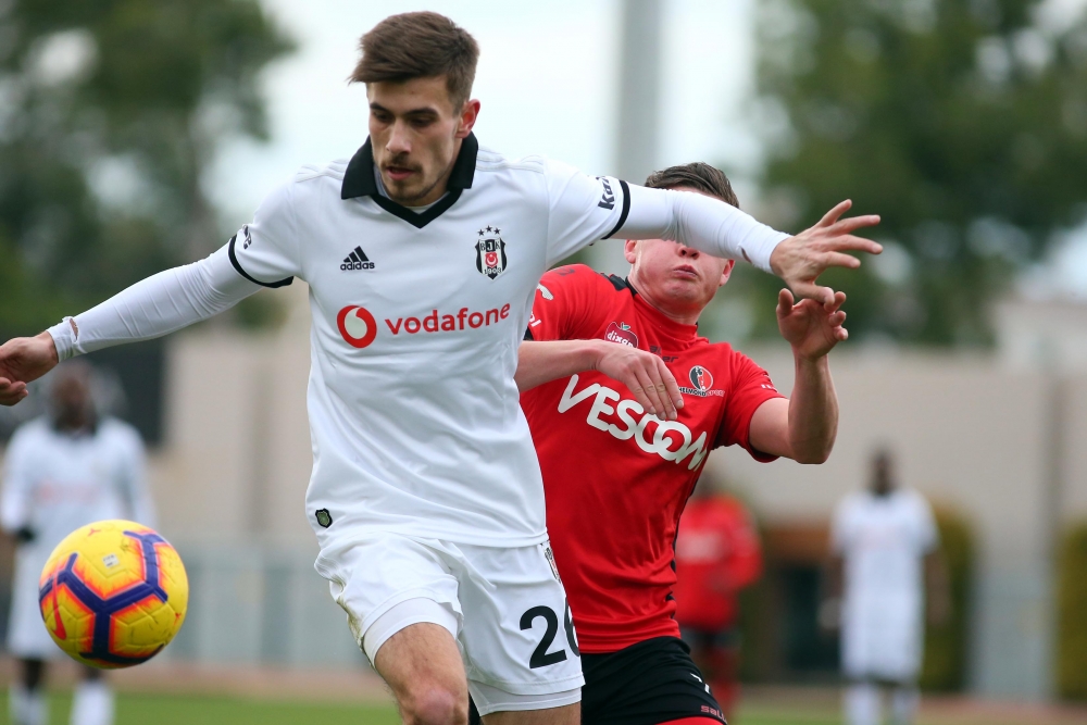 İşte Beşiktaş'ın ilk hazırlık maçından kareler - Görsel 19
