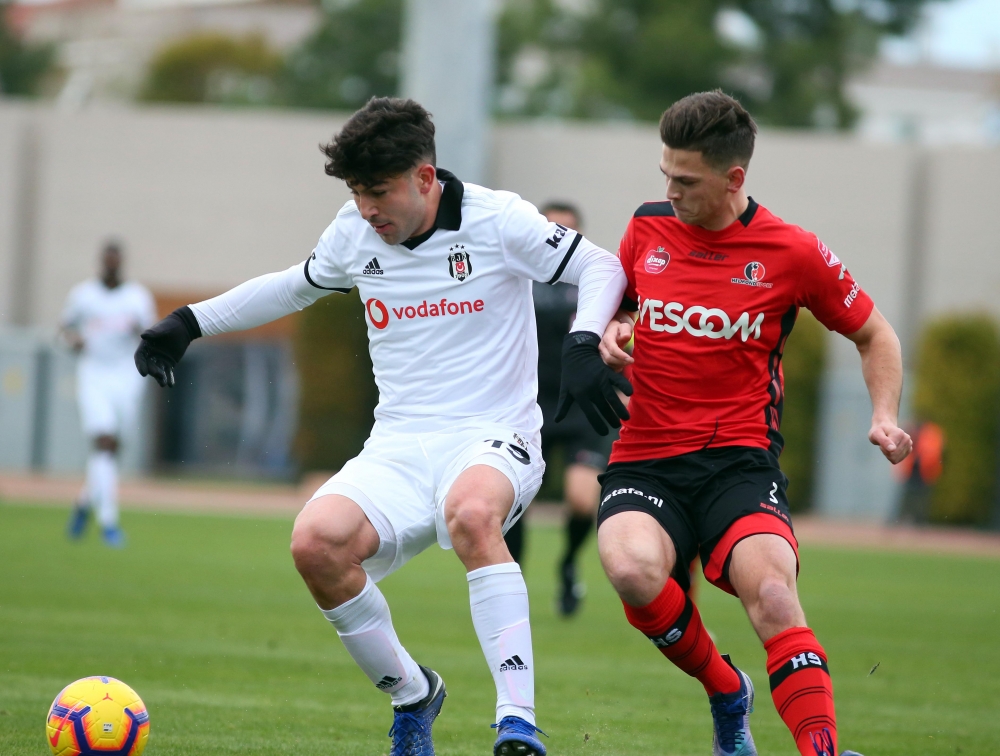 İşte Beşiktaş'ın ilk hazırlık maçından kareler - Görsel 30