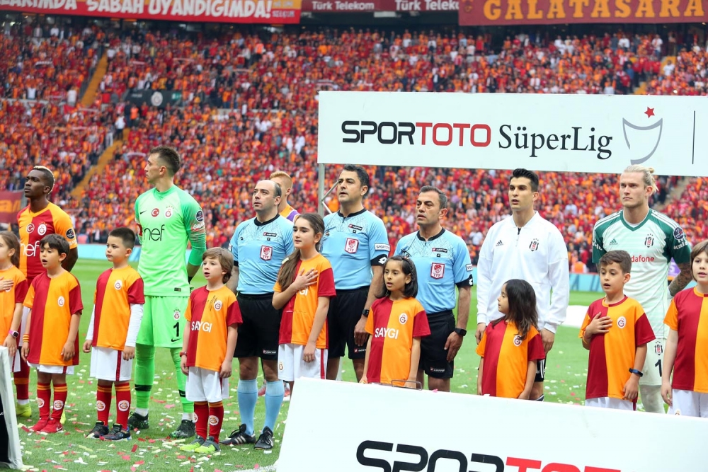 Galatasaray - Beşiktaş maçından kareler - Görsel 10