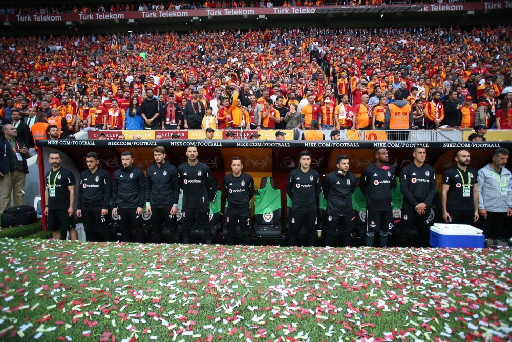 Galatasaray - Beşiktaş maçından kareler - Görsel 8