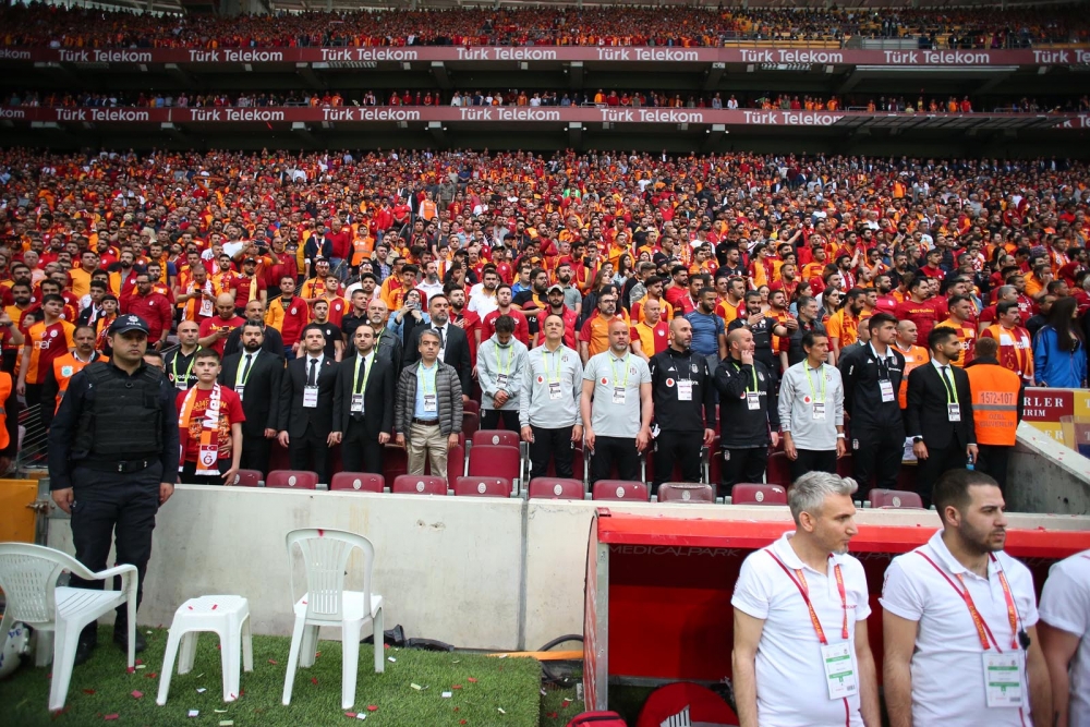 Galatasaray - Beşiktaş maçından kareler - Görsel 9