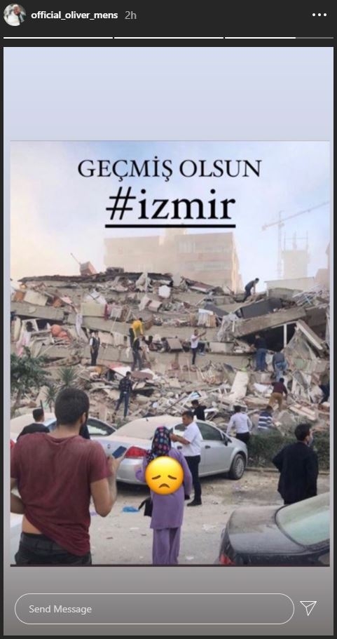 Beşiktaşlı futbolculardan İzmir için 'Geçmiş Olsun' mesajları - Görsel 2