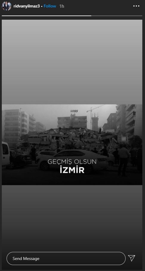 Beşiktaşlı futbolculardan İzmir için 'Geçmiş Olsun' mesajları - Görsel 9