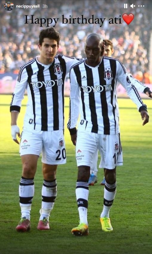 Beşiktaşlı futbolcular, Atiba'nın doğum gününü sosyal medya hesaplarından kutladı - Görsel 3