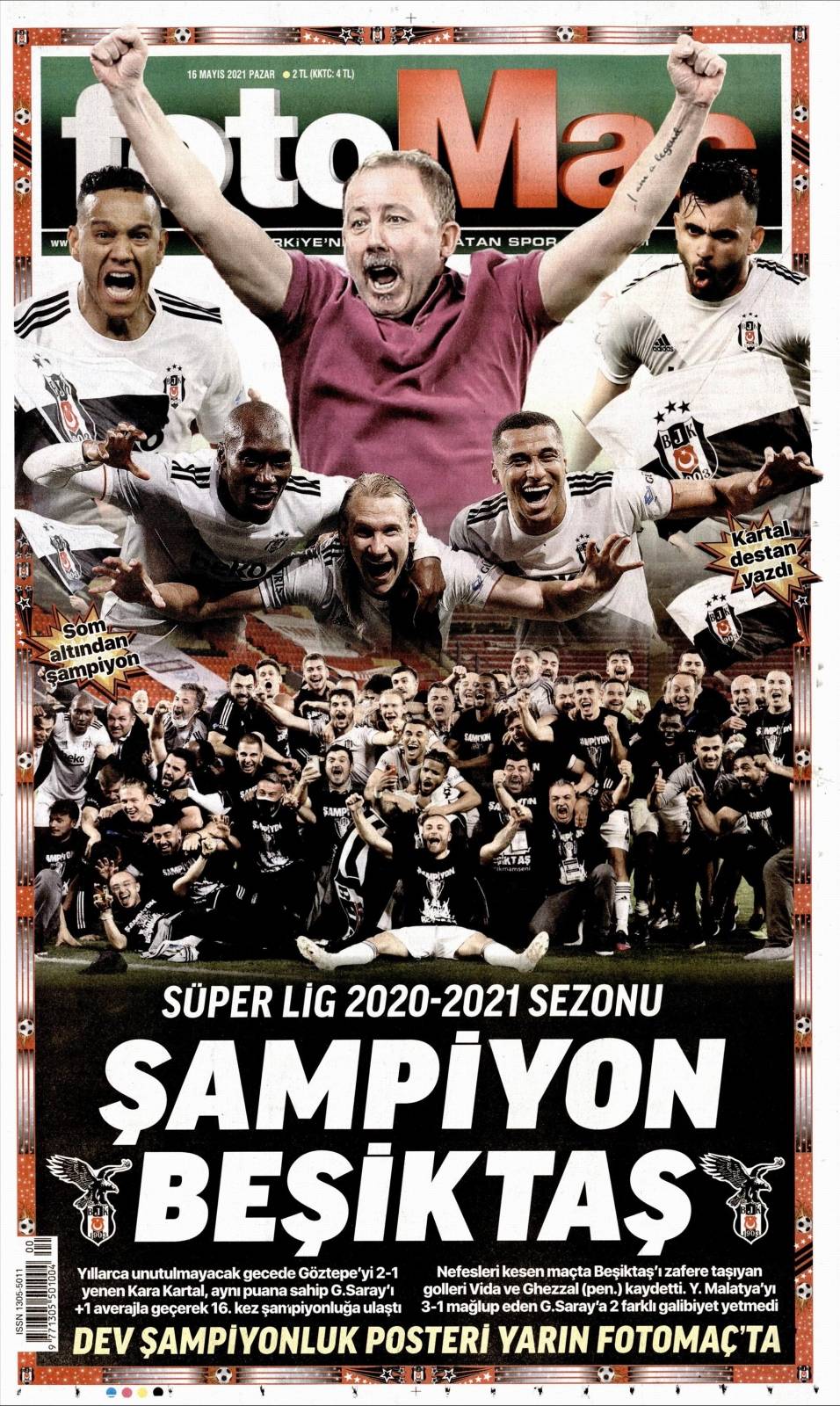 Spor basınında günün öne çıkan gazete manşetlerini sizin için derledik... - Görsel 2