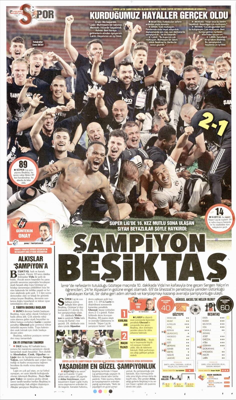 Spor basınında günün öne çıkan gazete manşetlerini sizin için derledik... - Görsel 3