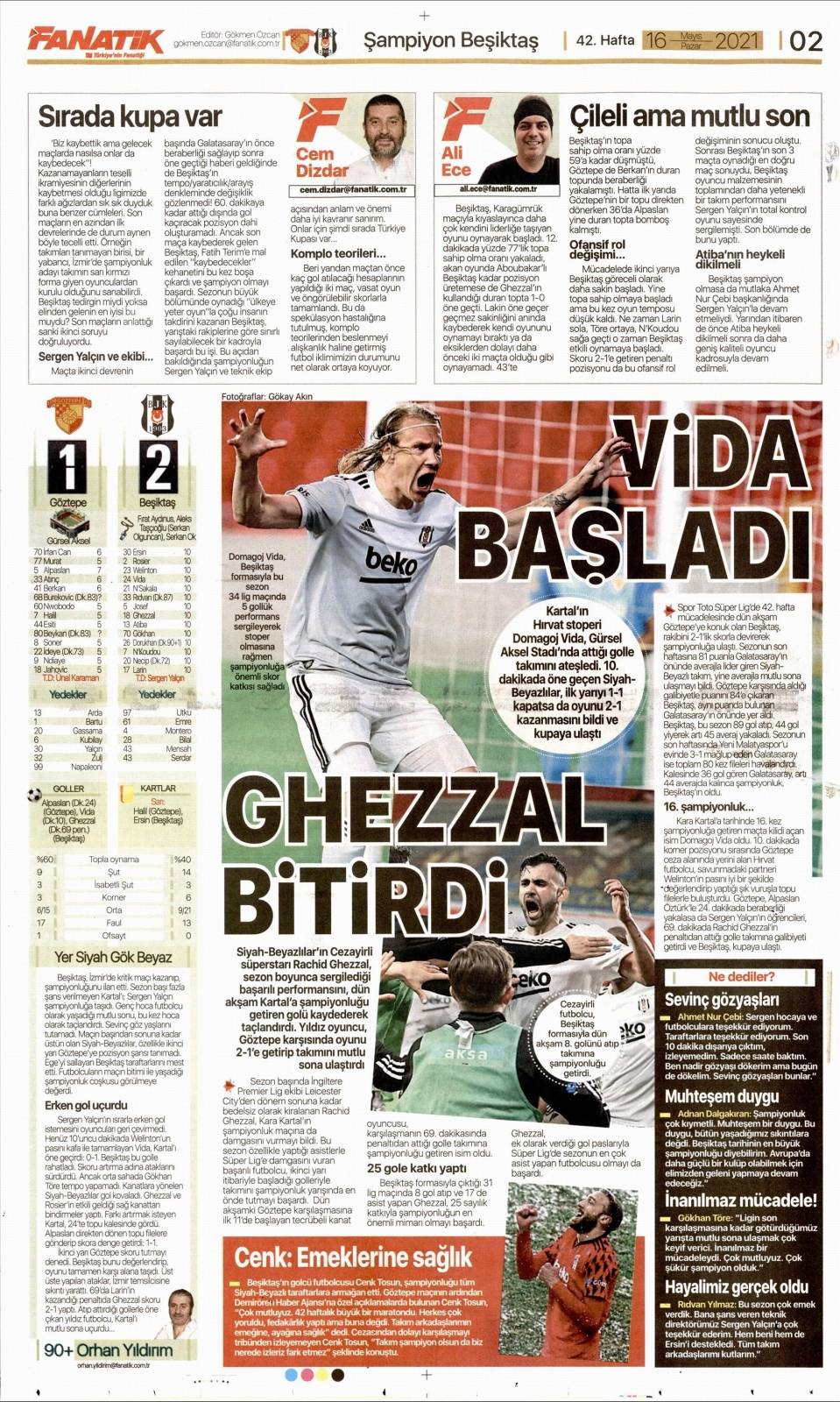 Spor basınında günün öne çıkan gazete manşetlerini sizin için derledik... - Görsel 4