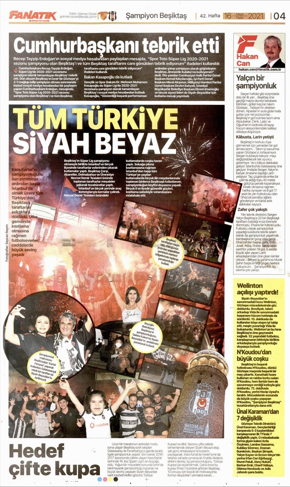 Spor basınında günün öne çıkan gazete manşetlerini sizin için derledik... - Görsel 6