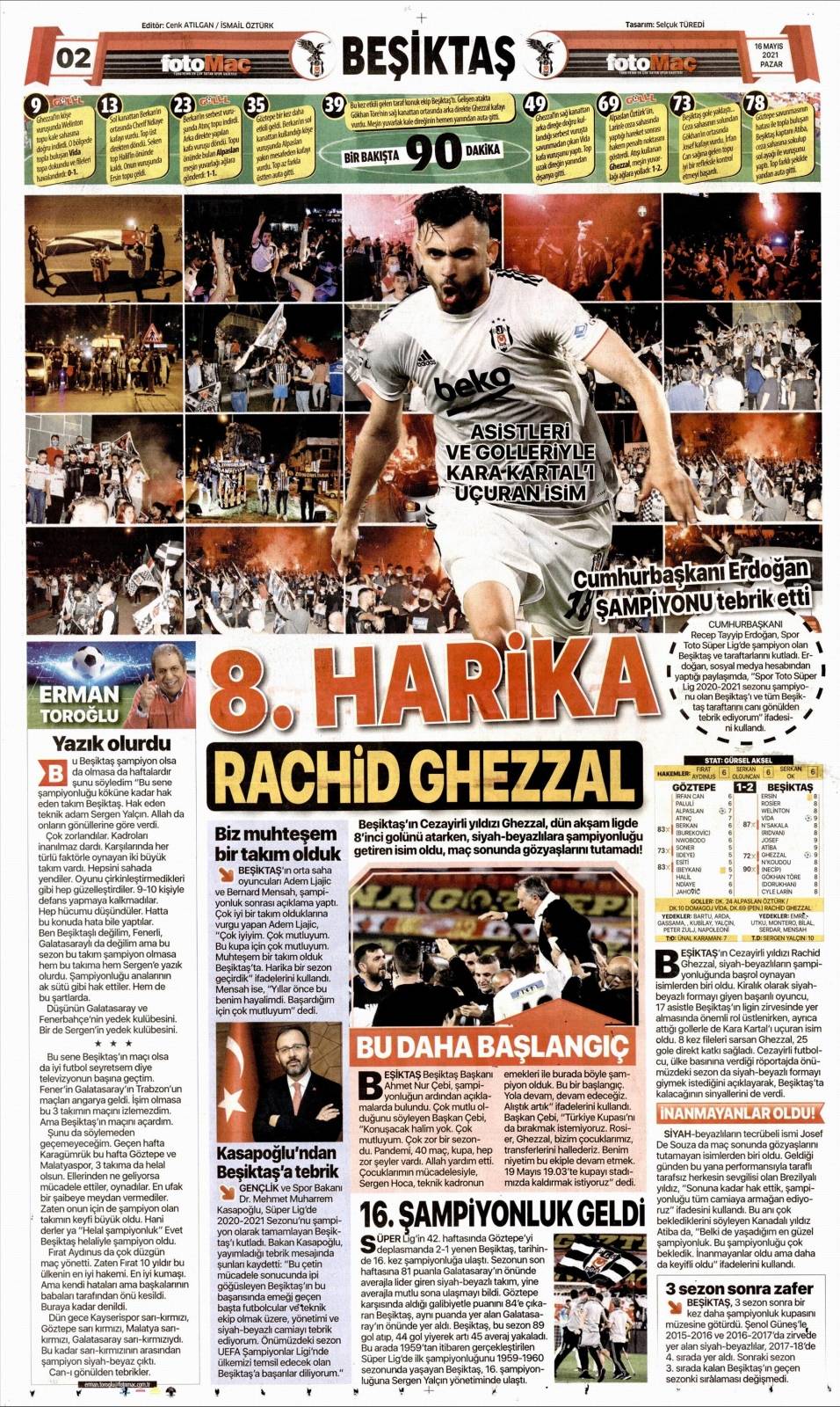 Spor basınında günün öne çıkan gazete manşetlerini sizin için derledik... - Görsel 8