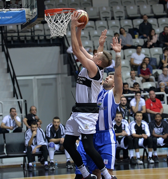 Beşiktaş Sompo Japan-Demir İnşaat Büyükçekmece maçından kareler - Görsel 5