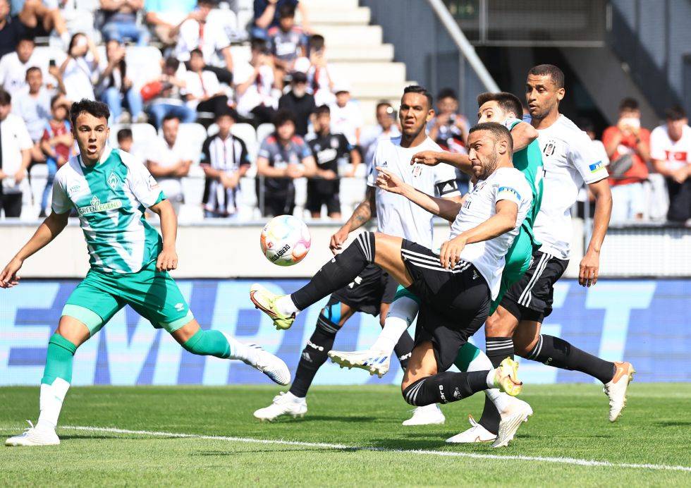 Beşiktaş - Werder Bremen maçından kareler - Görsel 5