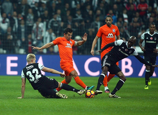 Beşiktaş-Başakşehir maçından kareler - Görsel 27
