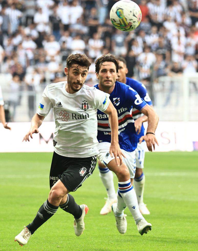 Beşiktaş - Sampdoria maçından kareler - Görsel 10