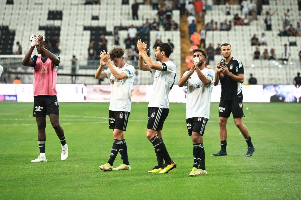 Beşiktaş - Sampdoria maçından kareler - Görsel 14