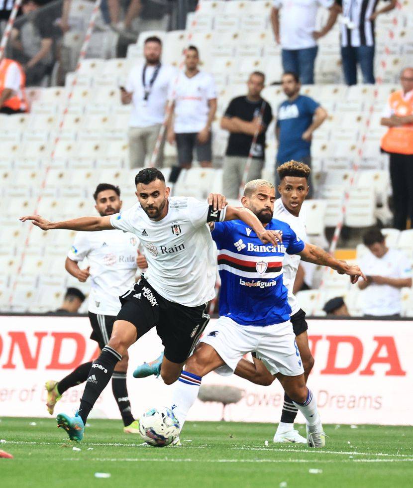 Beşiktaş - Sampdoria maçından kareler - Görsel 2