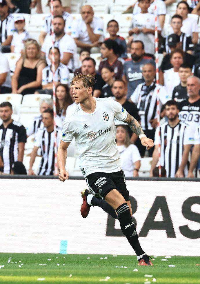 Beşiktaş - Sampdoria maçından kareler - Görsel 5