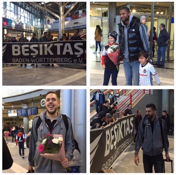 Beşiktaş'ı Almanya'da yalnız bırakmadılar - Görsel 5