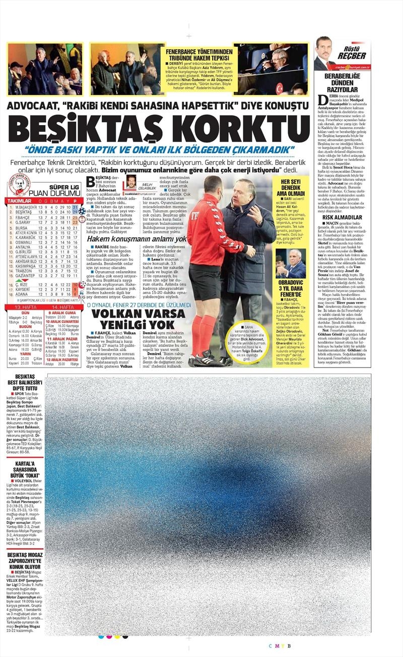 4 Aralık 2016 | İşte gazetelerin derbi manşetleri - Görsel 30