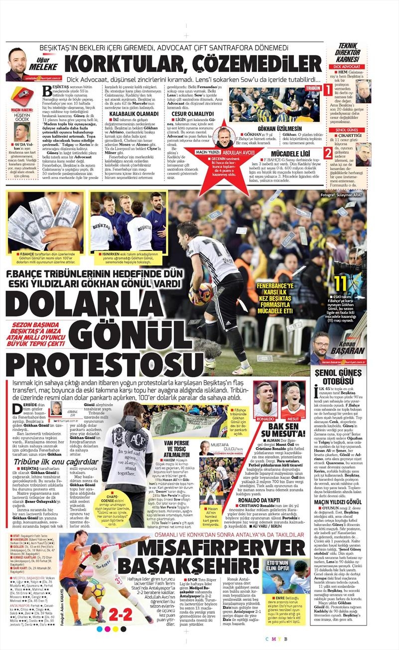 4 Aralık 2016 | İşte gazetelerin derbi manşetleri - Görsel 33