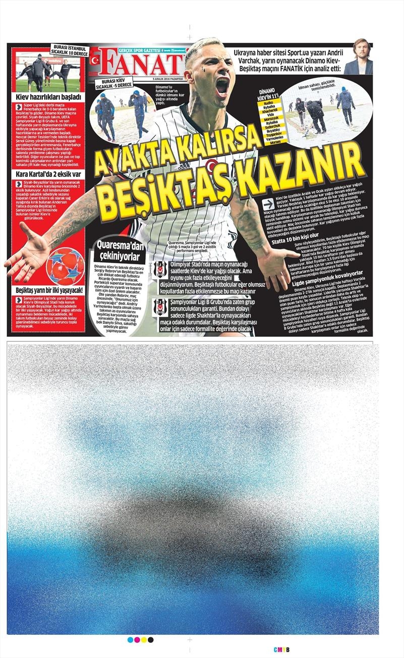 5 Aralık 2016 | Gazetelerin Beşiktaş manşetleri - Görsel 16