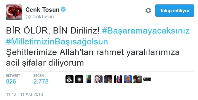 Saldırıya Beşiktaşlıların sosyal medyadan tepkileri - Görsel 13
