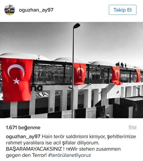 Saldırıya Beşiktaşlıların sosyal medyadan tepkileri - Görsel 18