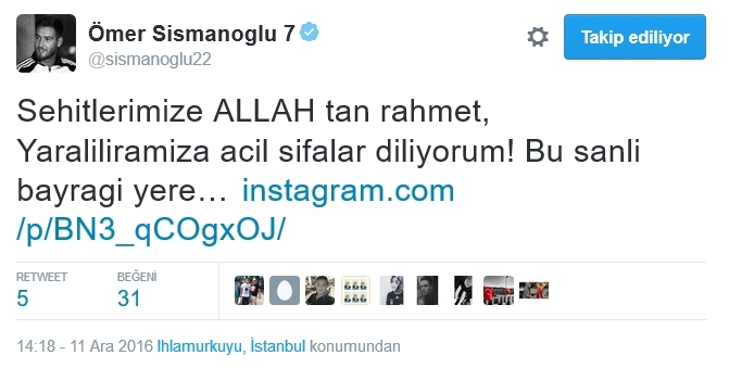 Saldırıya Beşiktaşlıların sosyal medyadan tepkileri - Görsel 20