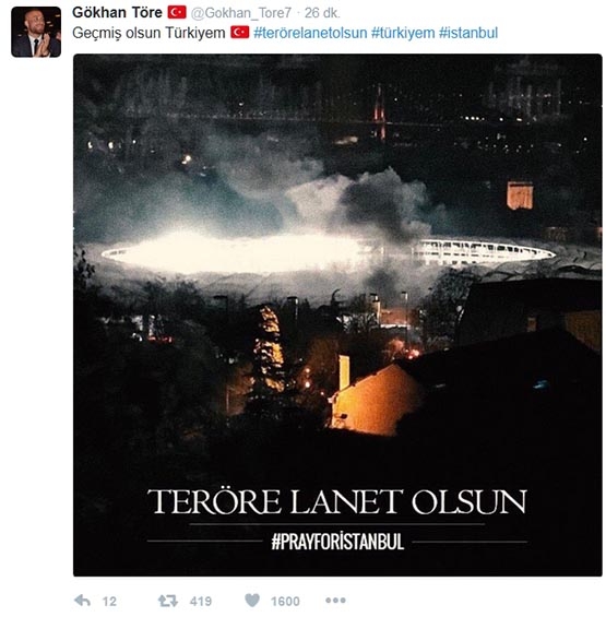 Saldırıya Beşiktaşlıların sosyal medyadan tepkileri - Görsel 7