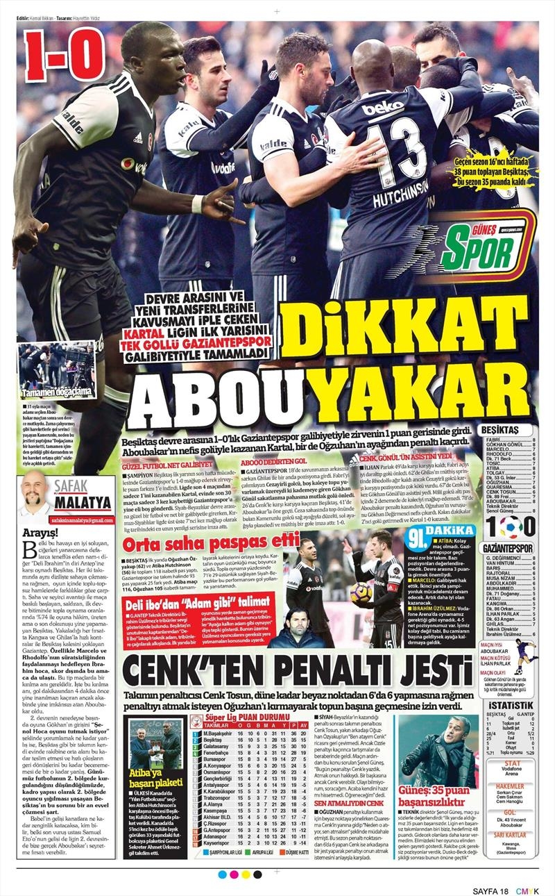 25 Aralık 2016 | İşte gazetelerin Beşiktaş manşetleri - Görsel 11