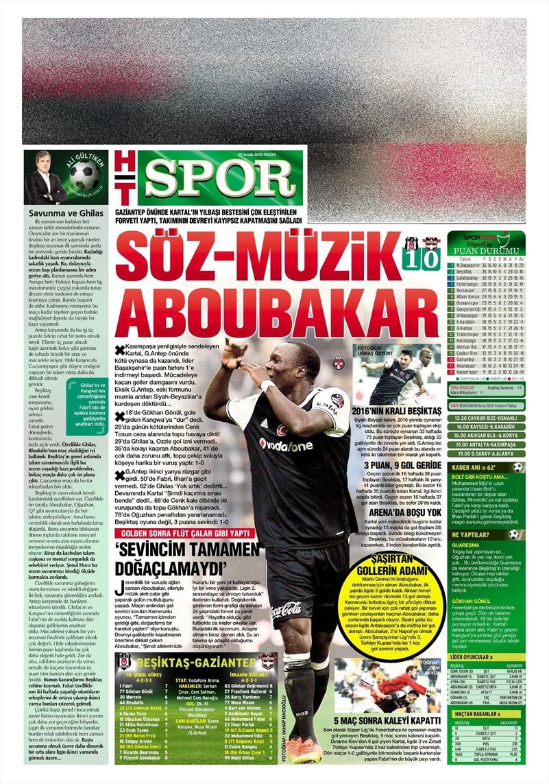 25 Aralık 2016 | İşte gazetelerin Beşiktaş manşetleri - Görsel 7