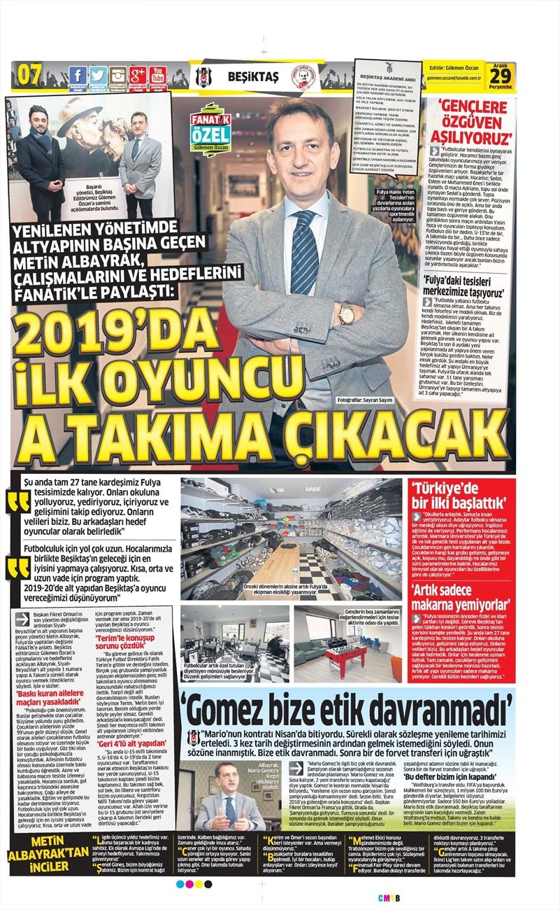29 Aralık 2016 | İşte gazetelerin Beşiktaş manşetleri - Görsel 3