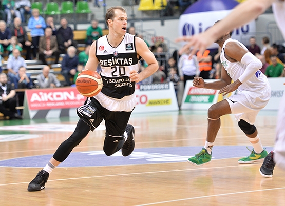 Beşiktaş Sompo Japan'ın Zielona Gora deplasmanından kareler - Görsel 1