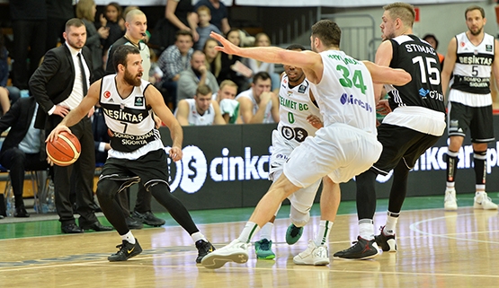 Beşiktaş Sompo Japan'ın Zielona Gora deplasmanından kareler - Görsel 11