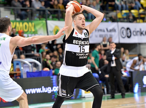 Beşiktaş Sompo Japan'ın Zielona Gora deplasmanından kareler - Görsel 2