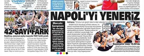 9 Ekim 2016 | Gazetelerin Beşiktaş sayfaları - Görsel 20