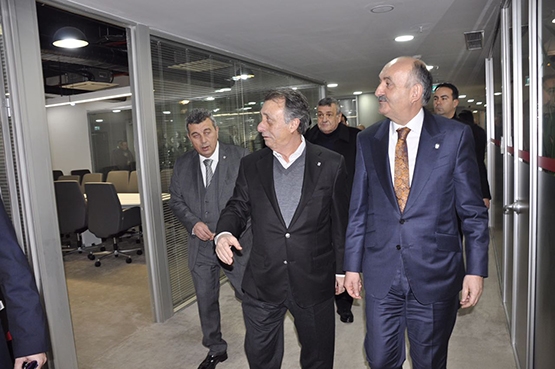 Vodafone Arena'daki çalışma ofisleri törenle açıldı - Görsel 7