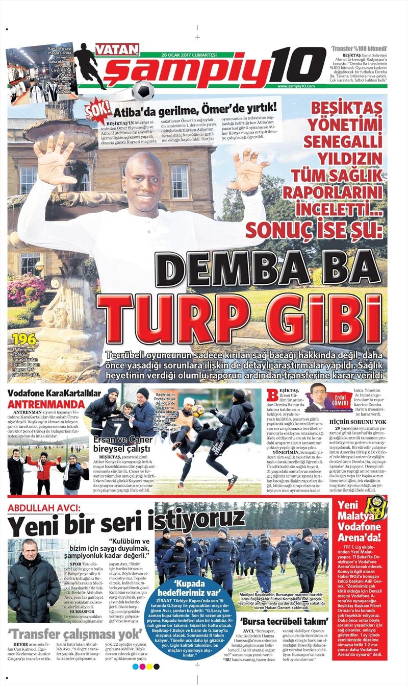 28 Ocak 2017 | İşte gazetelerin Beşiktaş manşetleri - Görsel 9