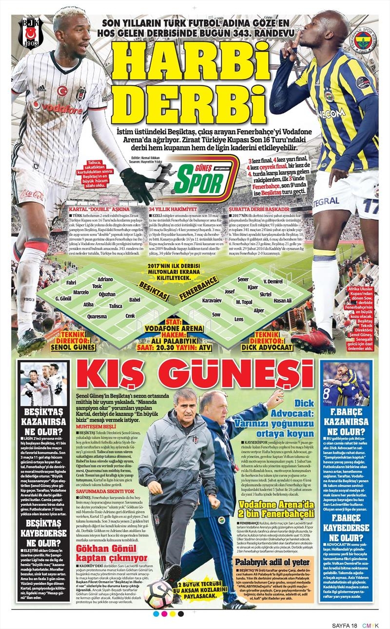 05 Şubat 2017 | İşte gazetelerin Beşiktaş manşetleri - Görsel 7