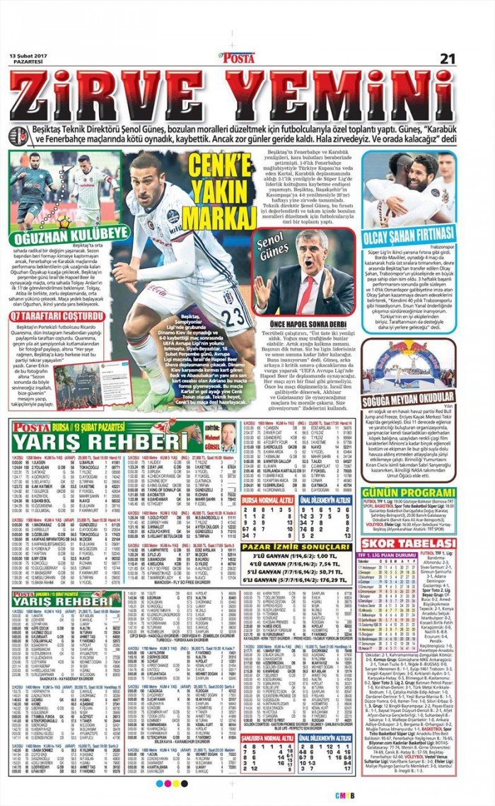 13 Şubat 2017 | İşte gazetelerin Beşiktaş manşetleri - Görsel 6