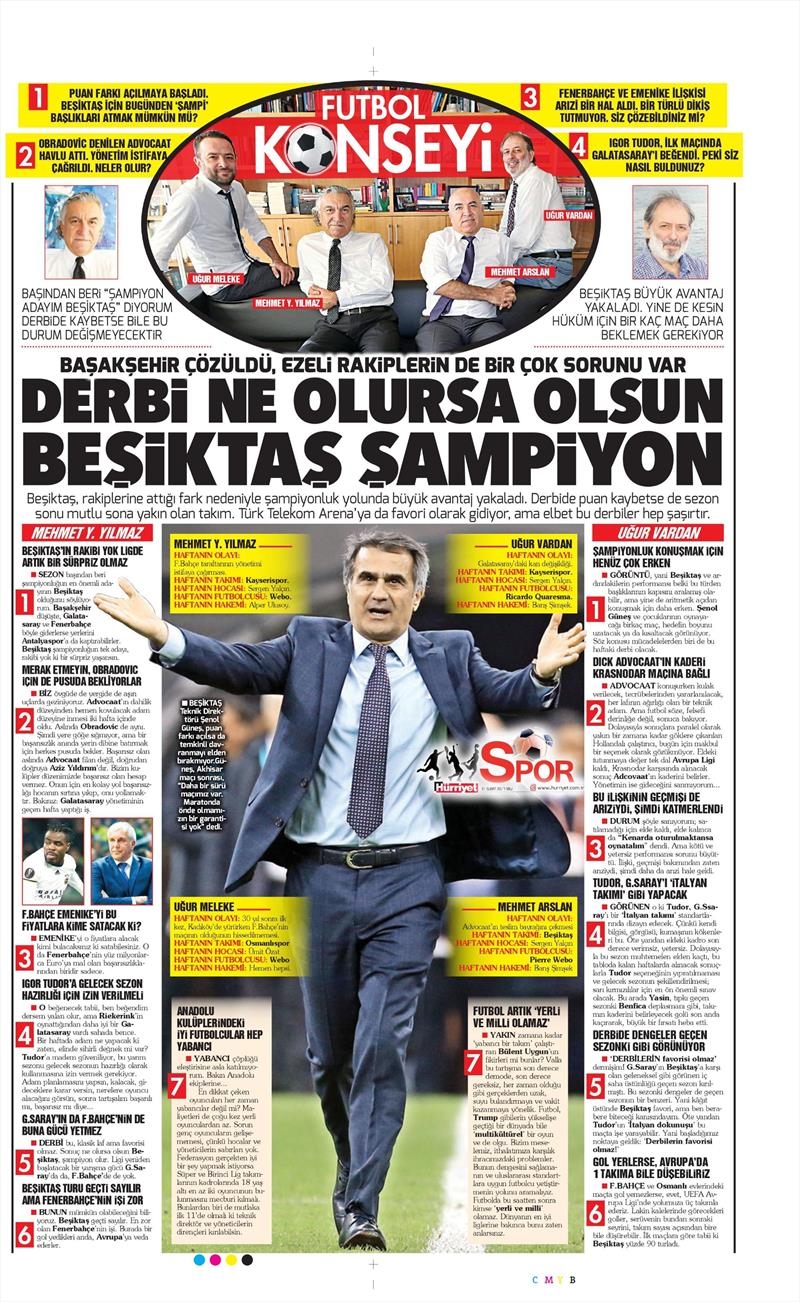 21 Şubat 2017 | İşte gazetelerin Beşiktaş manşetleri - Görsel 8