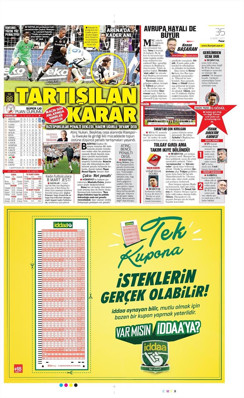 5 Mart 2017 | İşte galibiyet manşetleri - Görsel 10