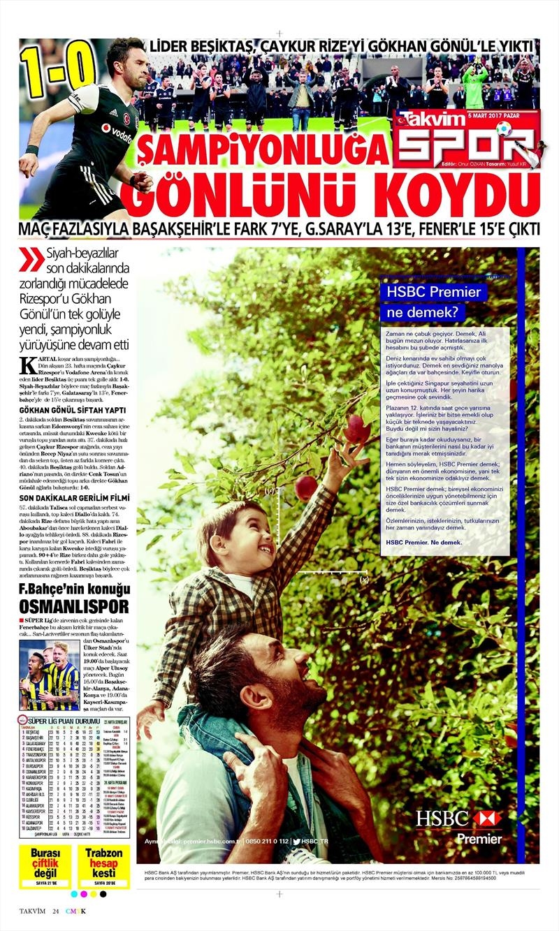 5 Mart 2017 | İşte galibiyet manşetleri - Görsel 19
